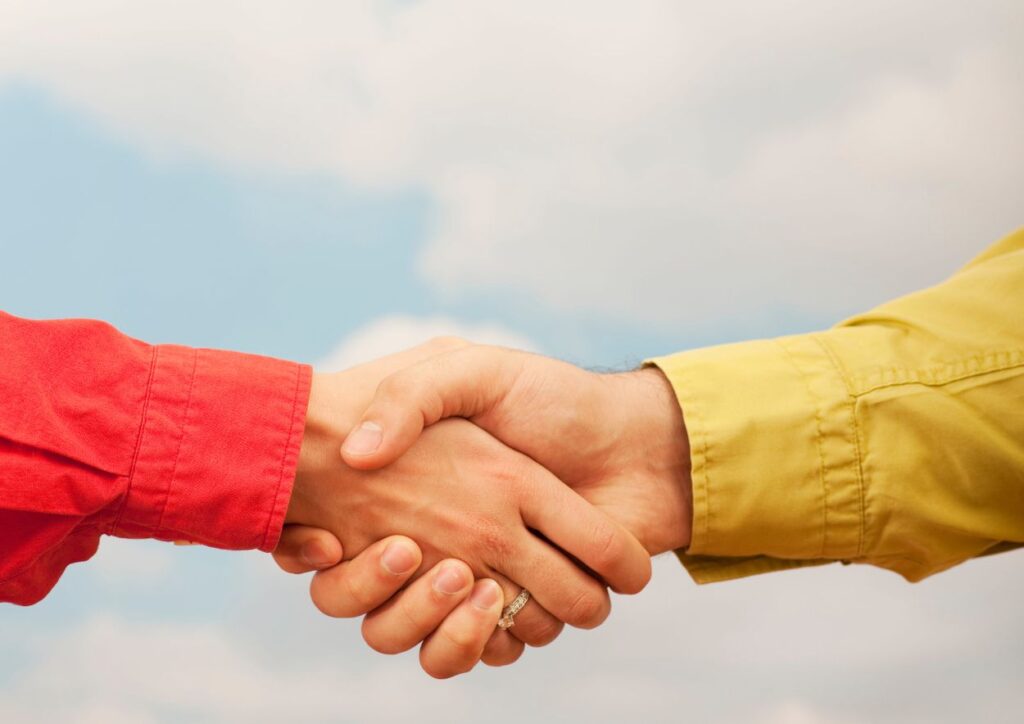 italian business greeting