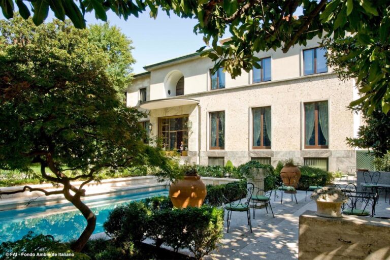 Villa Necchi Campiglio » I live Italiano